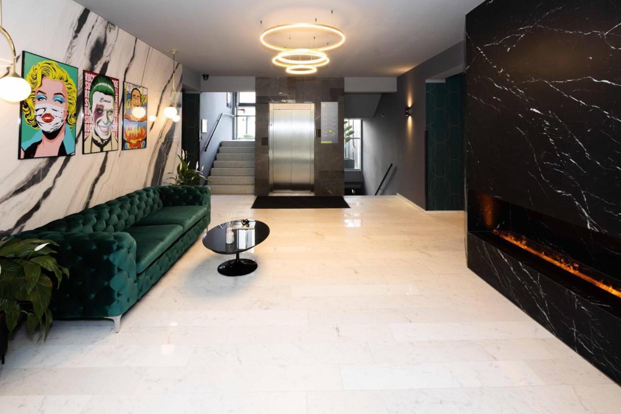 The Penthouse At Eco Smart Apartments Nürnberg Eksteriør billede
