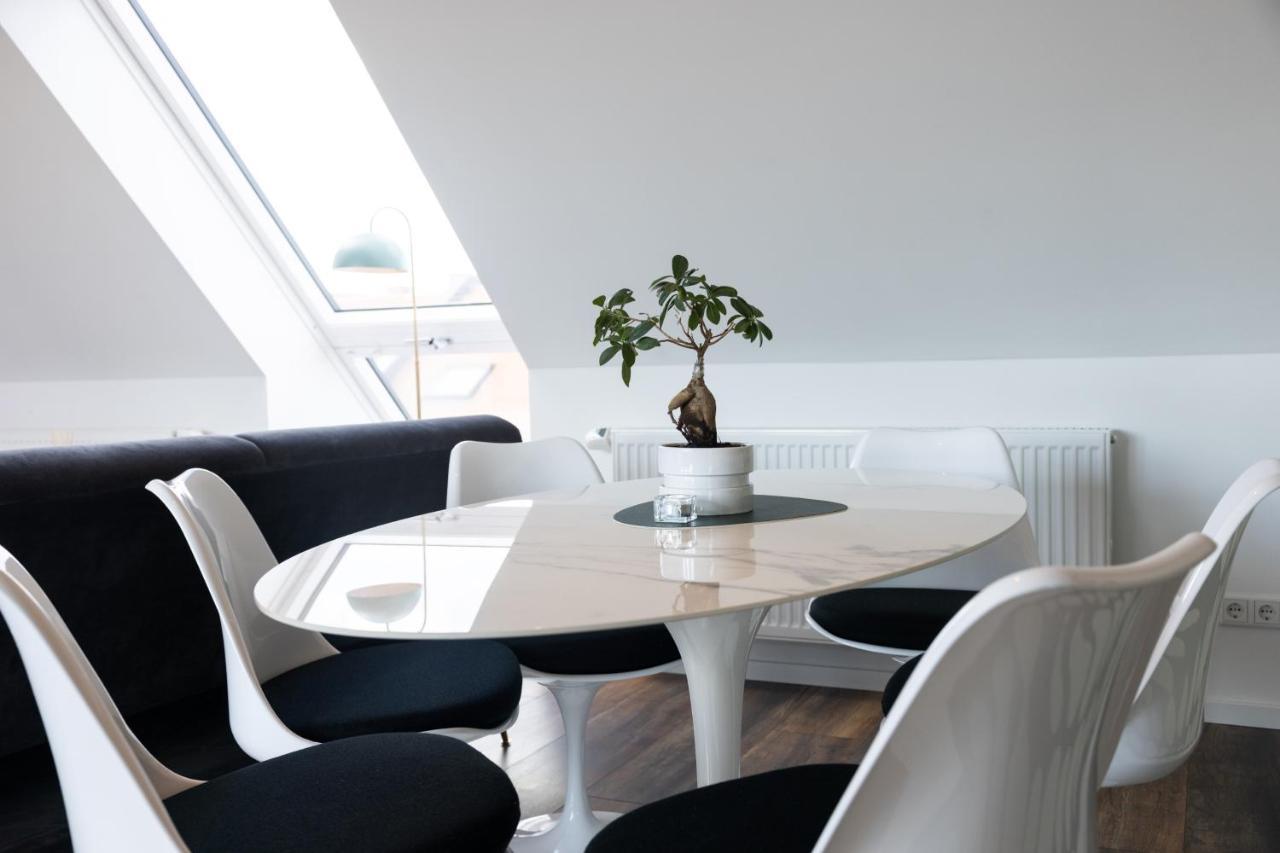 The Penthouse At Eco Smart Apartments Nürnberg Eksteriør billede