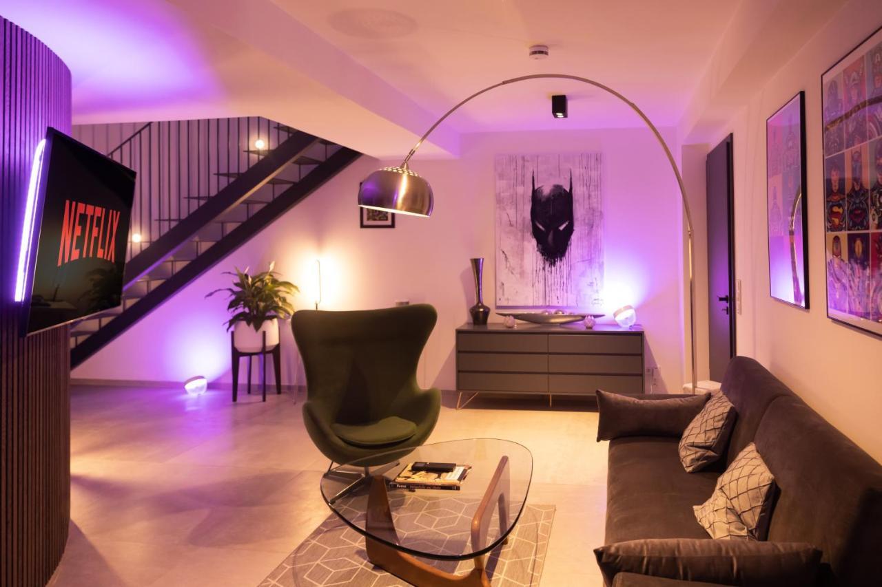The Penthouse At Eco Smart Apartments Nürnberg Eksteriør billede