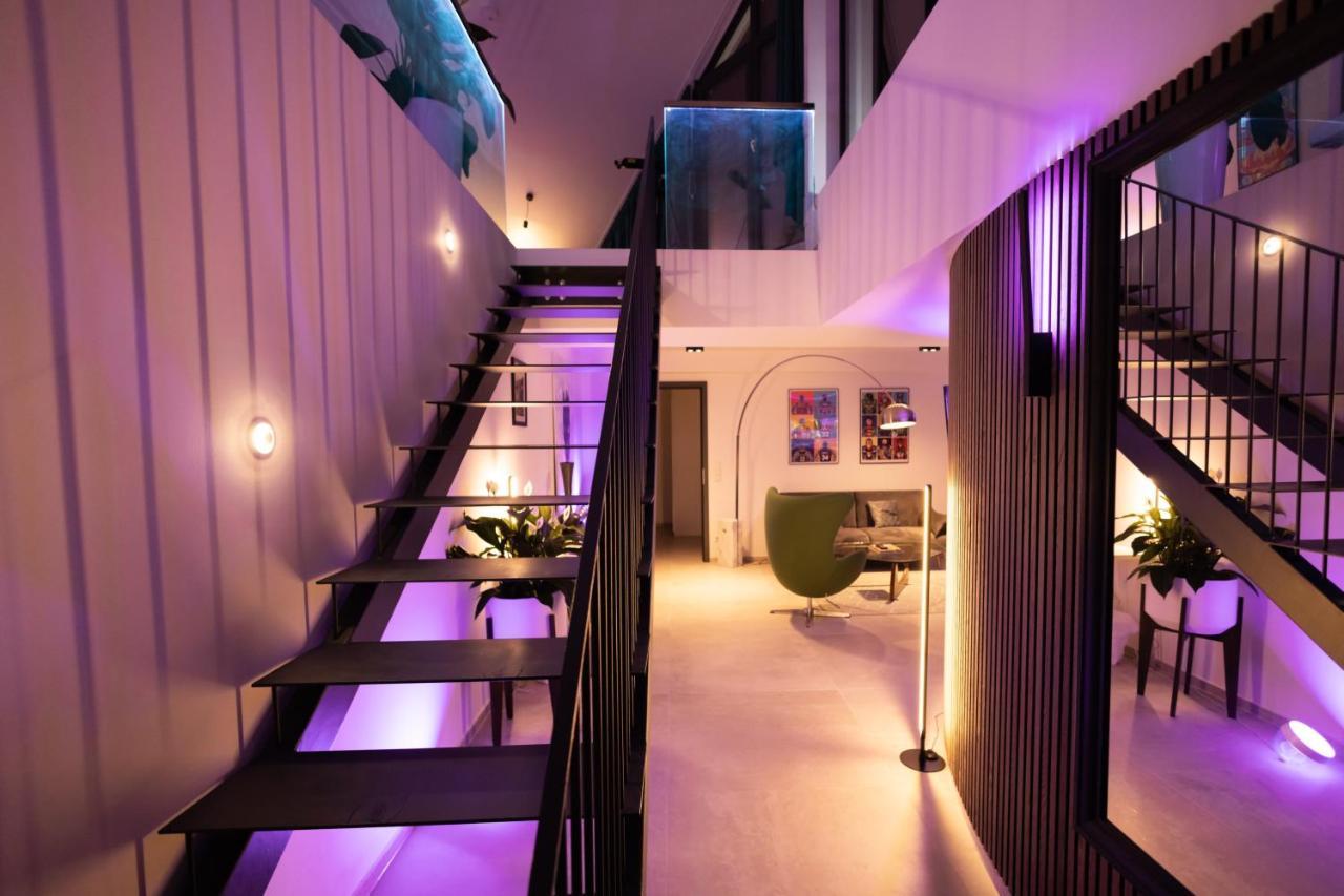 The Penthouse At Eco Smart Apartments Nürnberg Eksteriør billede