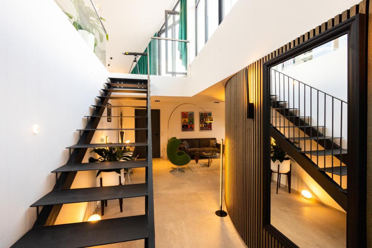 The Penthouse At Eco Smart Apartments Nürnberg Eksteriør billede